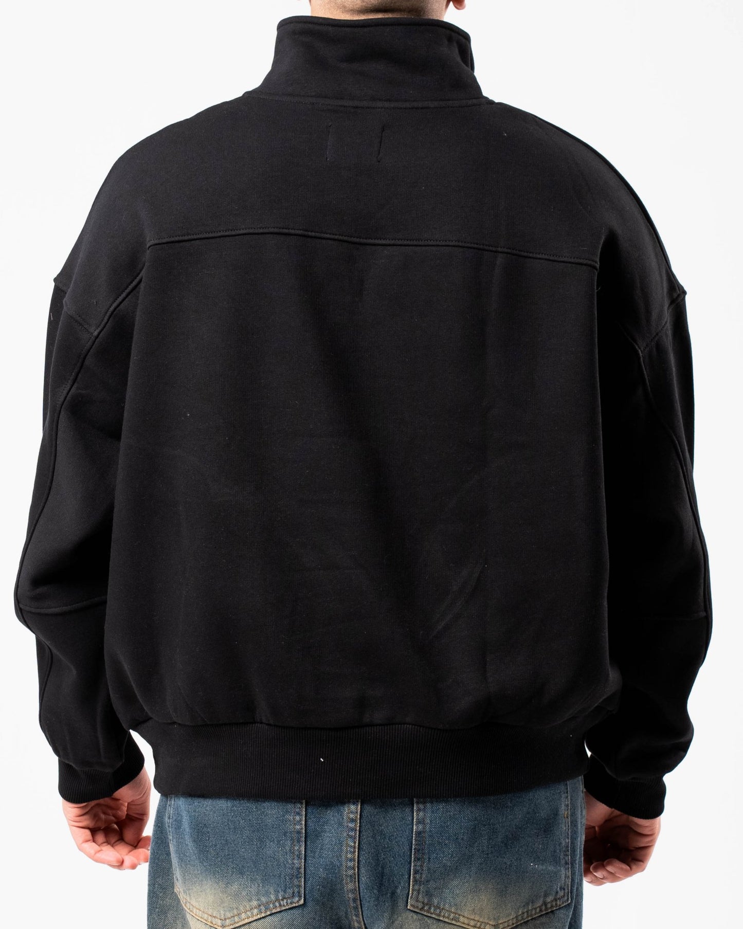 Quarter Zip Sweatshirt - ThebasiclookInternational