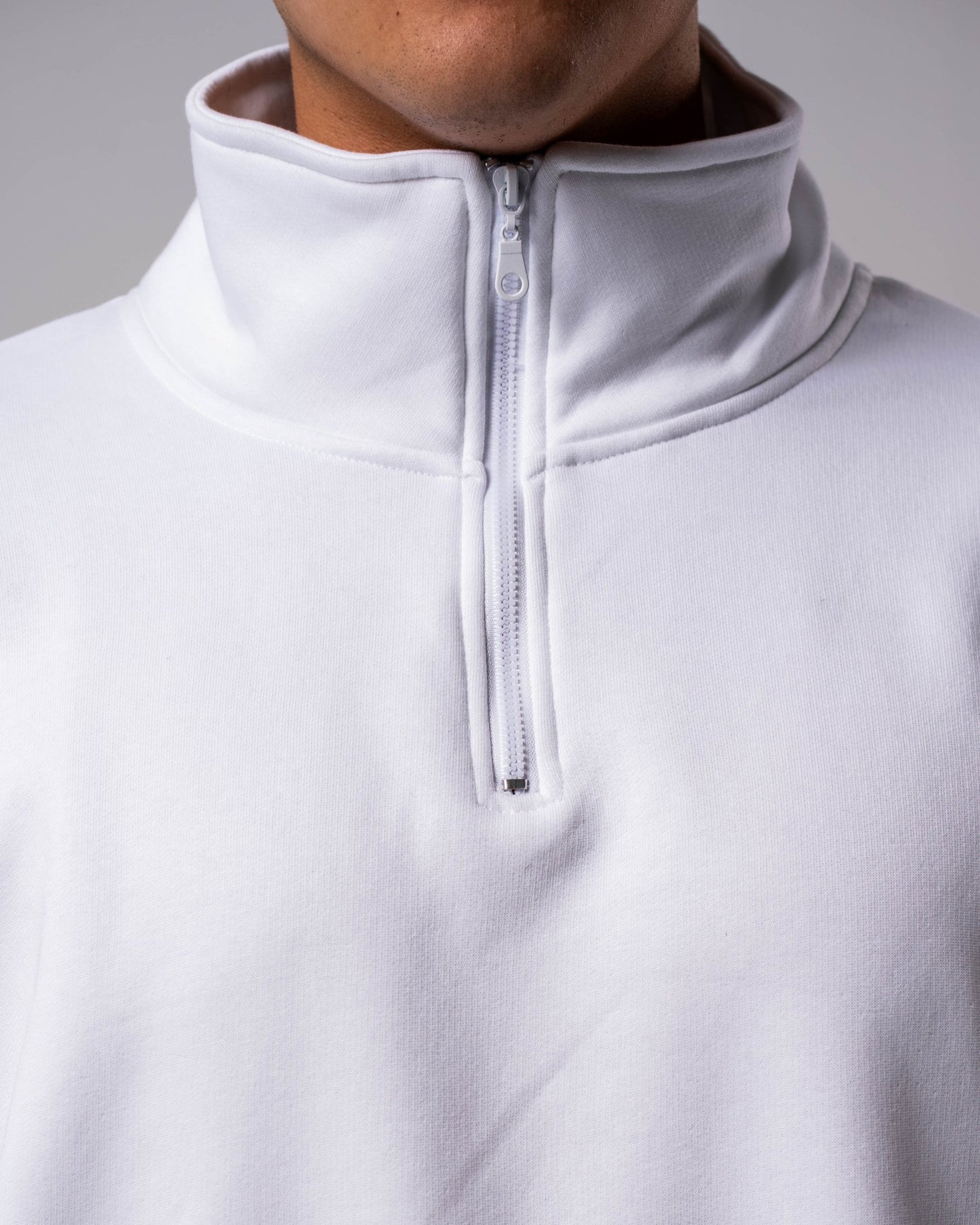 Quarter Zip Sweatshirt - ThebasiclookInternational