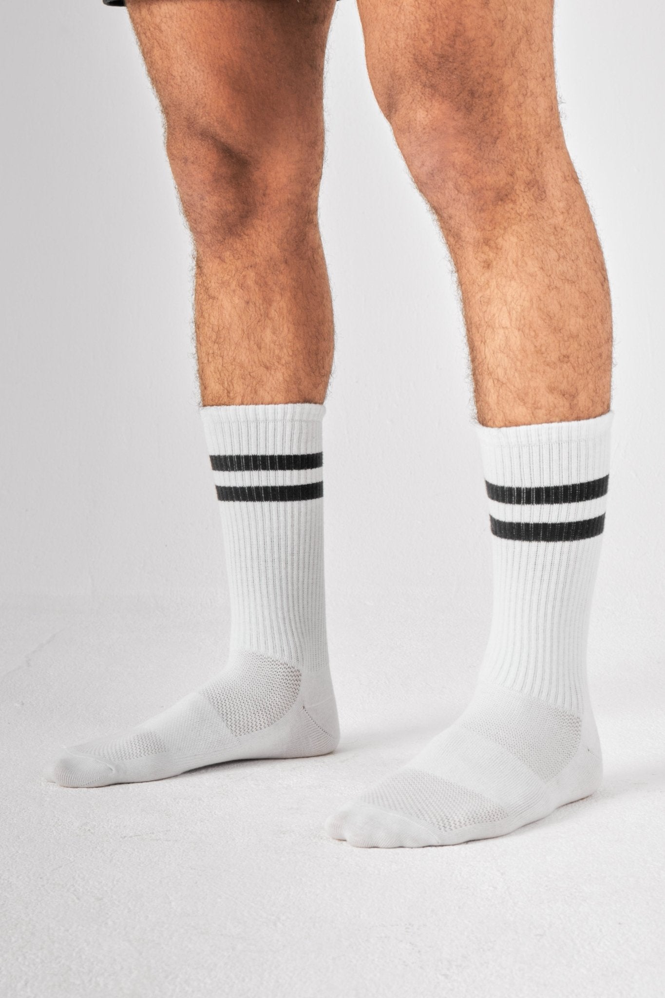 Long Socks Pack of 3 - Two Line - ThebasiclookInternational